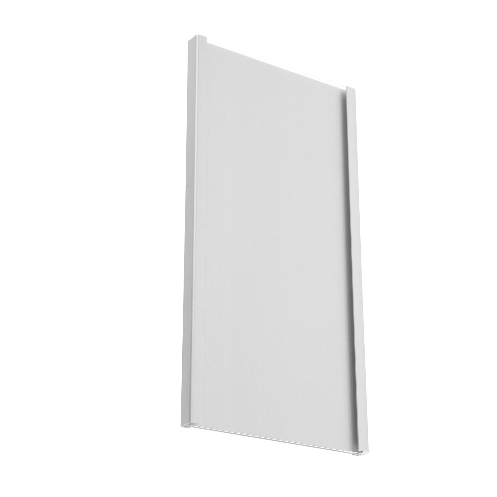 Desk Name Plate - Elegante Porta-Nome in Alluminio 9x16cm, Dimensione