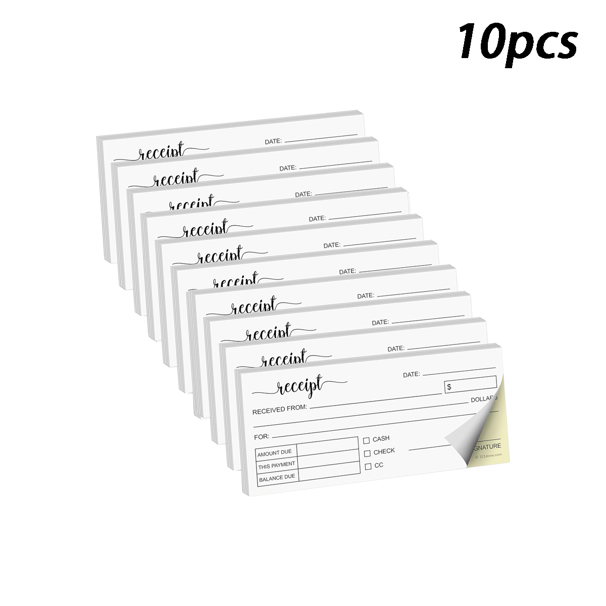 Carbon Copy Book - 10 libri, 150 copie in totale,