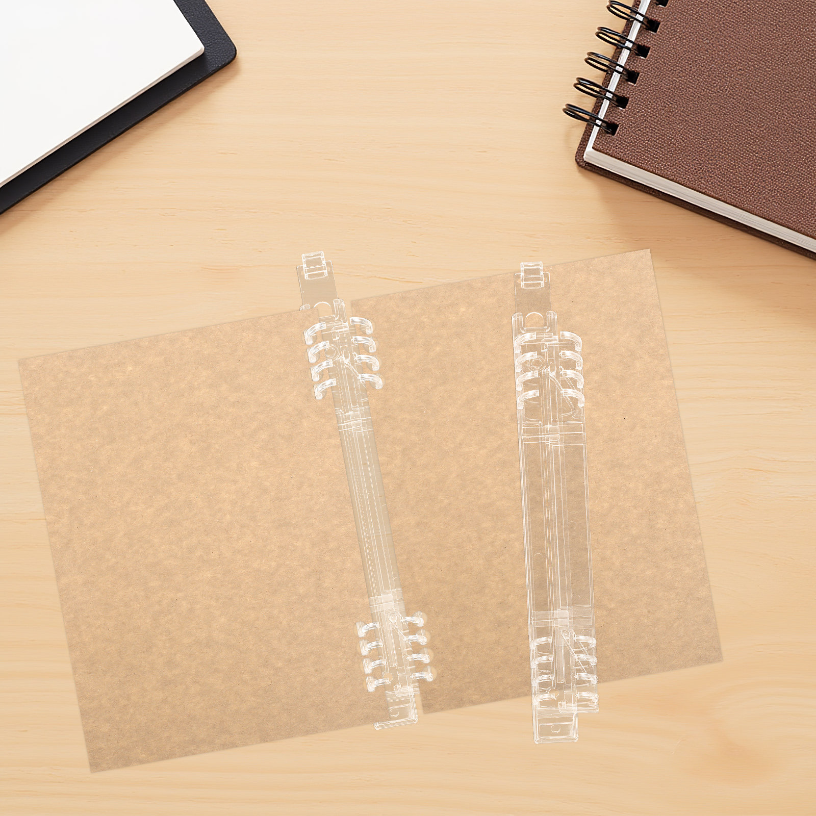 Binding Comb Plastic - 10 Pezzi Anelli a Spirale in