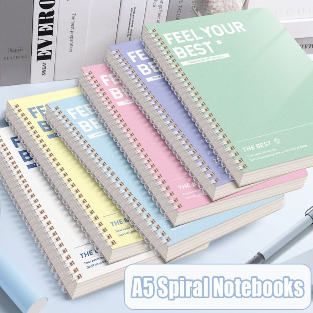 Graph Paper Pad - 60 fogli/libro Quaderni a spirale A5