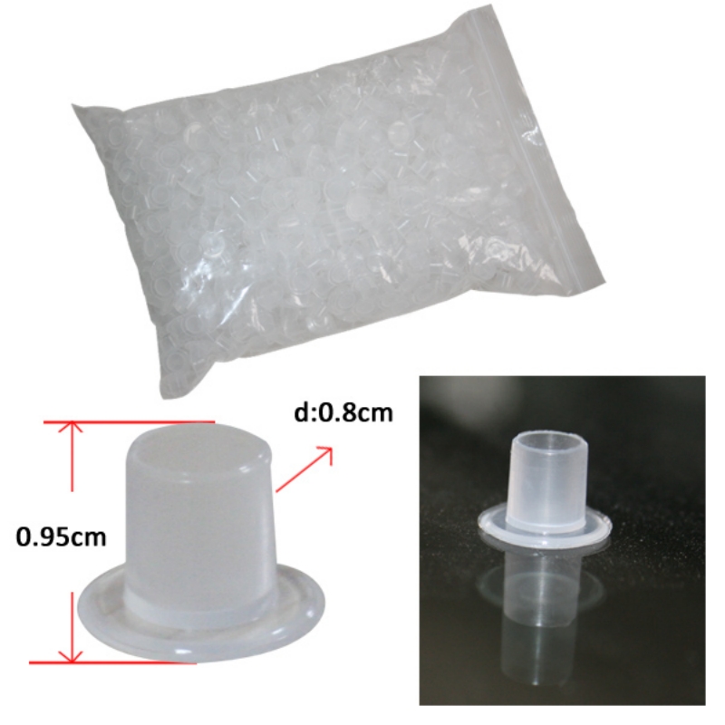 Calligraphy Ink Bottle - Nuovo 1000 pz 8mm Bianco Costante
