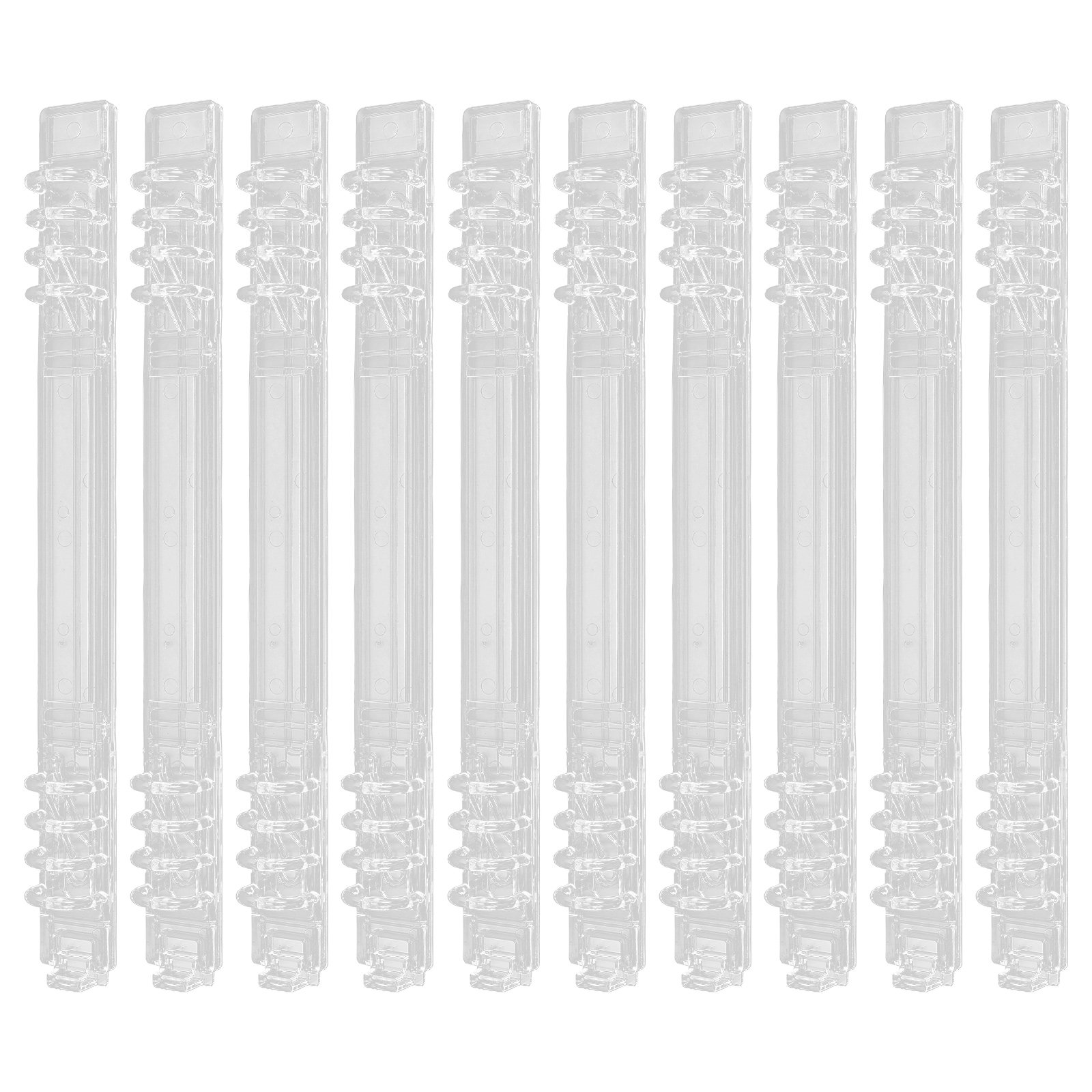 Binding Comb Plastic - 10 Pezzi Anelli a Spirale per