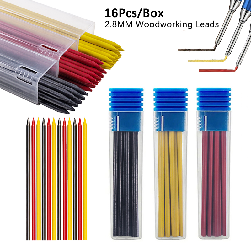 Mechanical Pencil Lead - 16 pz/scatola 2.8mm 2B Matita da