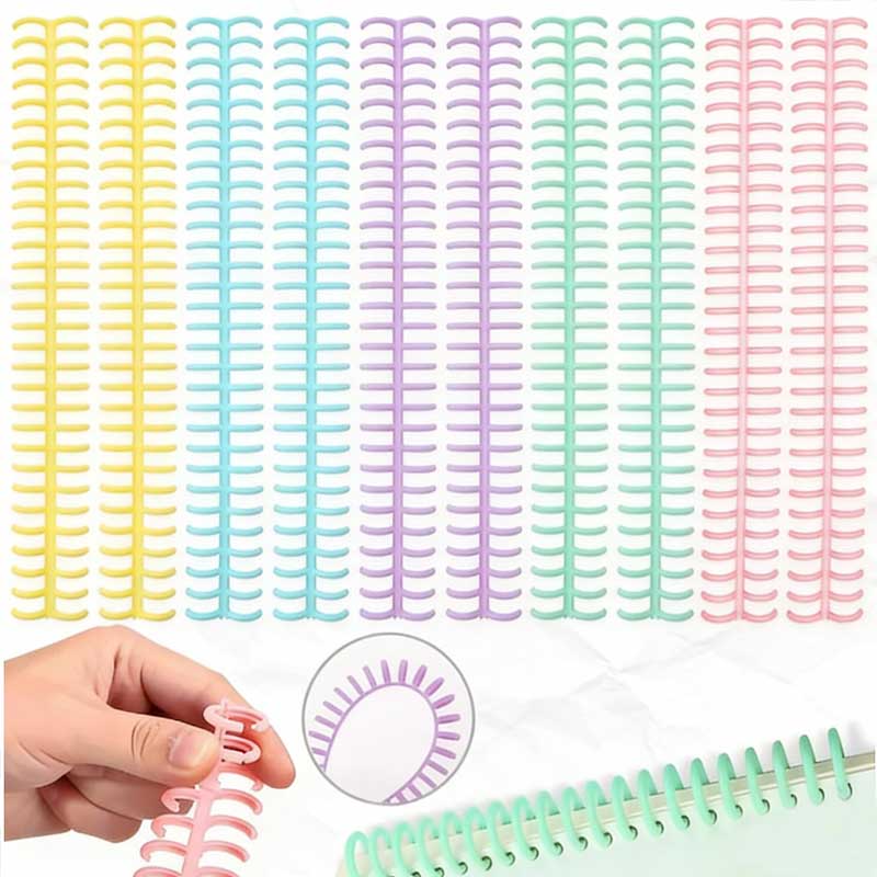 Binding Comb Plastic - Raccoglitori ad anelli A4 in plastica