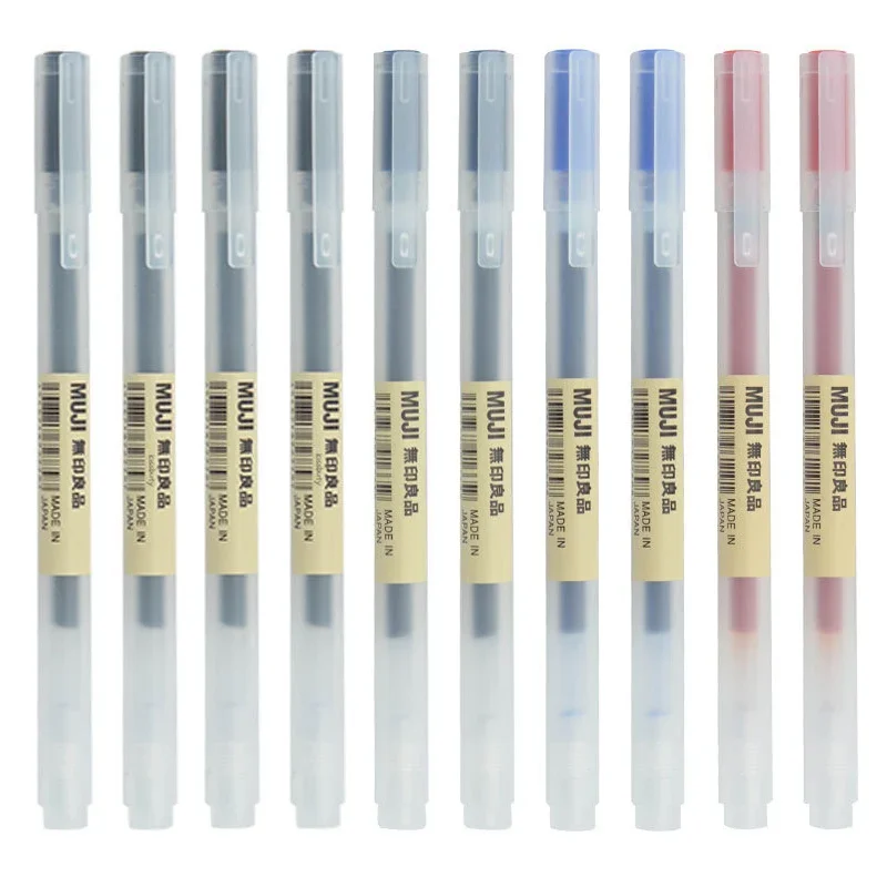 Stationery Supply Business - 10-30 Pz/set 0.38/0.5mm Penna Gel Nero/Blu