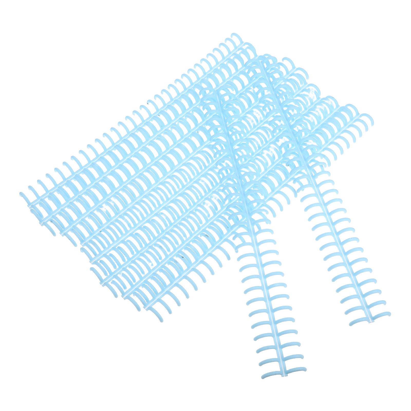 Binding Comb Plastic - 10 Pezzi Anelli di Rilegatura a