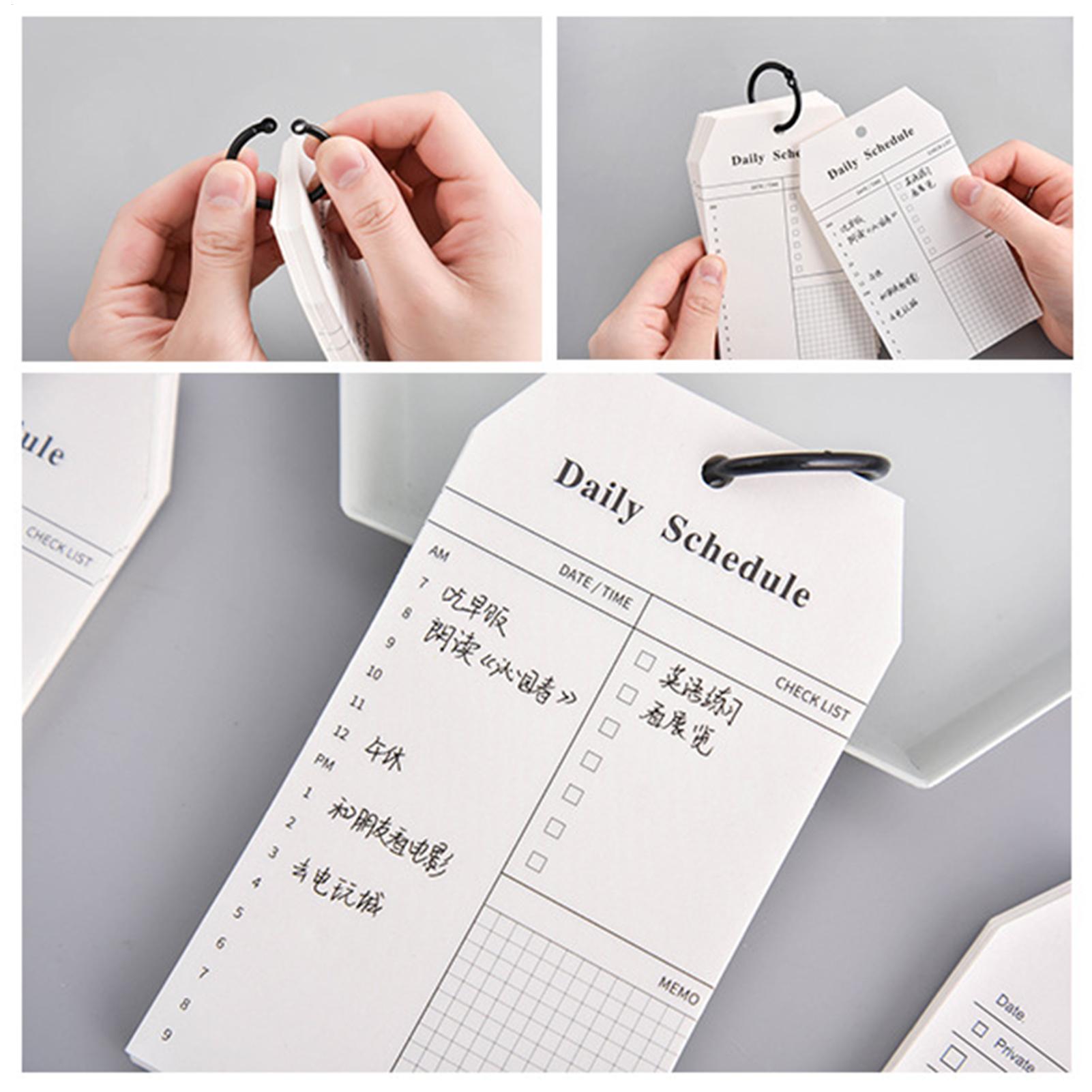 Office Stationery Supply List - Blocco note portatile, lista delle cose