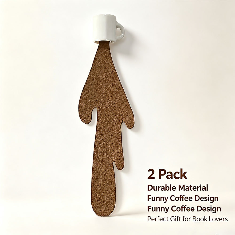 Ideal Stationery & Office Supply - Confezione da 2 segnalibri con simpatico