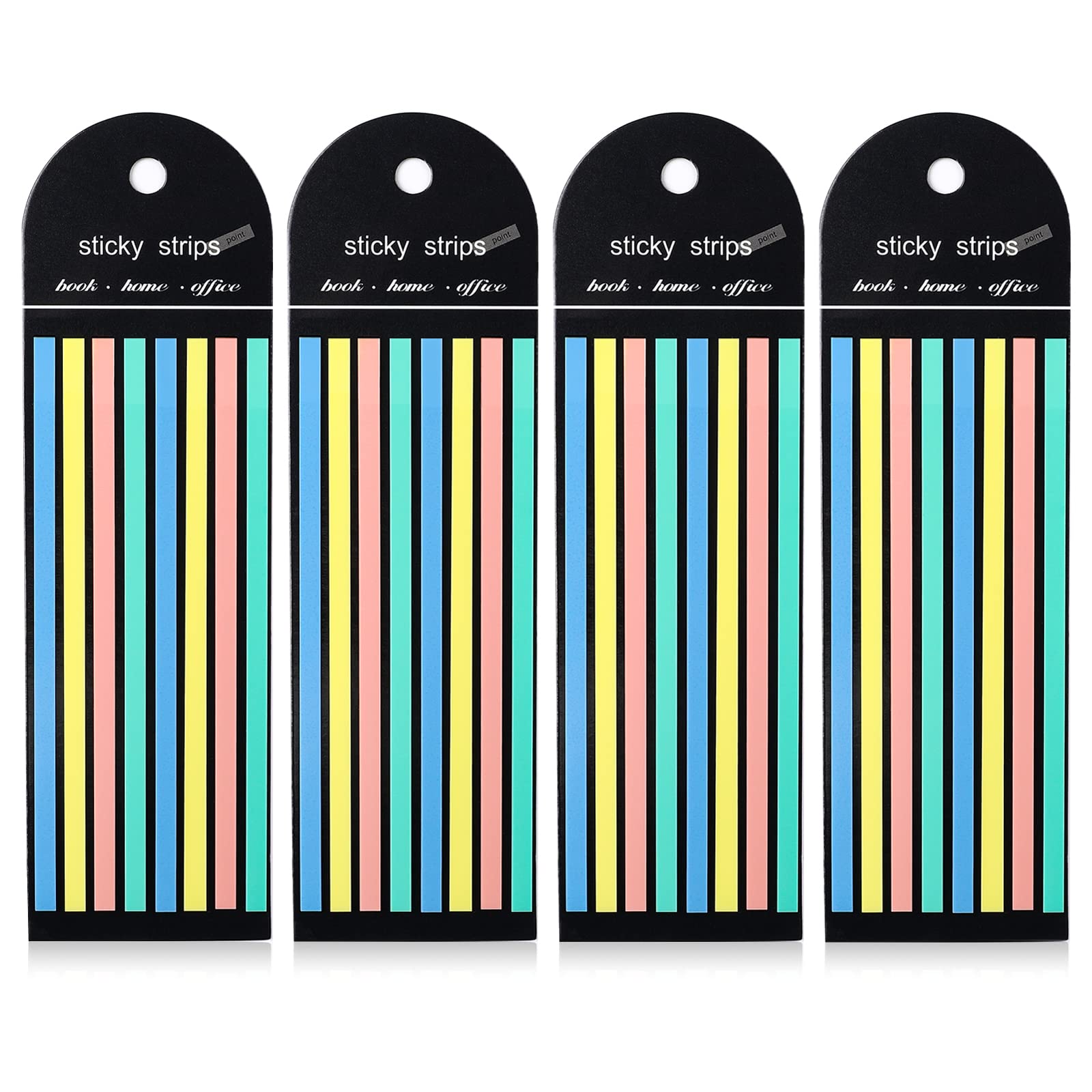 Index Tab Divider - Adesivi indice a strisce lunghe multicolori,