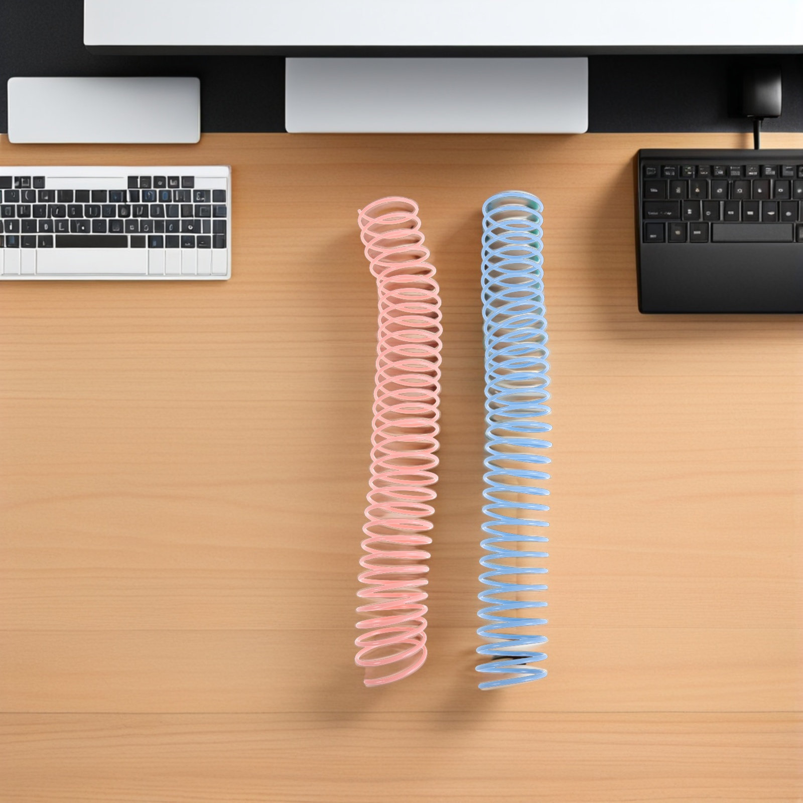 Binding Comb Plastic - 8 Pezzi Spirali in Plastica per