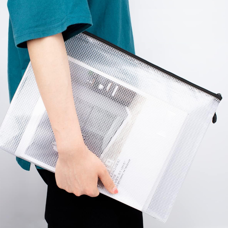 Borsa portaoggetti con cernier - Portfolio Folder Zip recensione e prezzo
