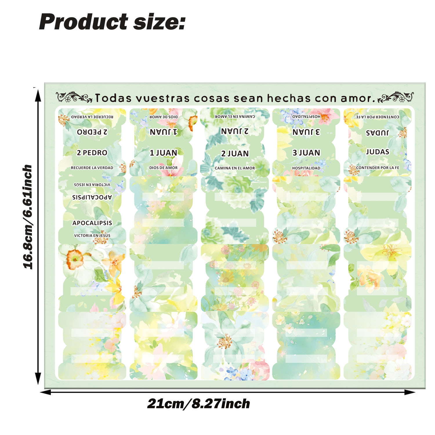 80 pz Schede Bibbia Spagnola-A - Index Tab Divider recensione e prezzo