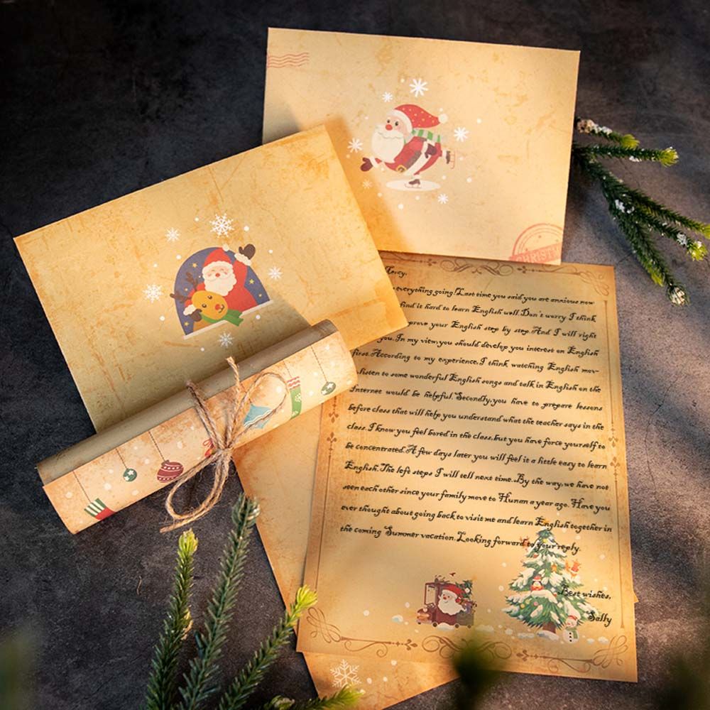 Biglietto d'auguri vintage per - Letter Envelope Kraft recensione e prezzo