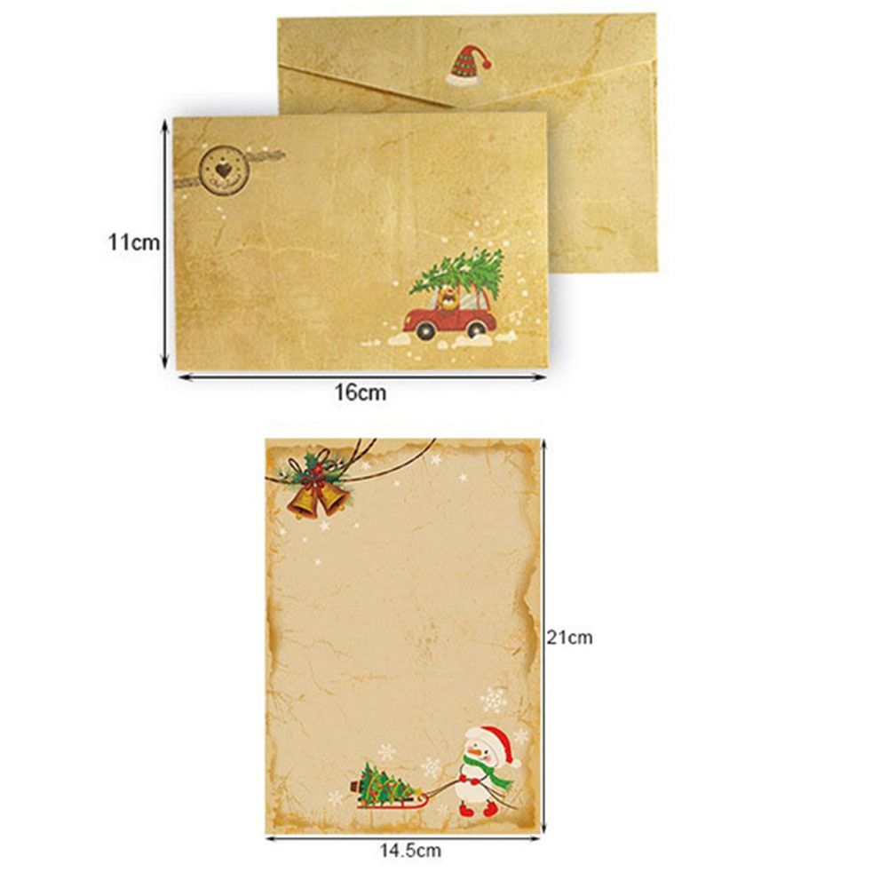 Biglietto d'auguri vintage per - Letter Envelope Kraft recensione e prezzo