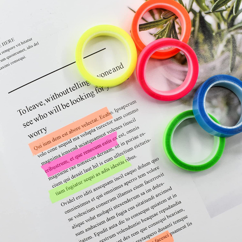 5 rotoli di etichette fluoresc - Index Tab Divider recensione e prezzo