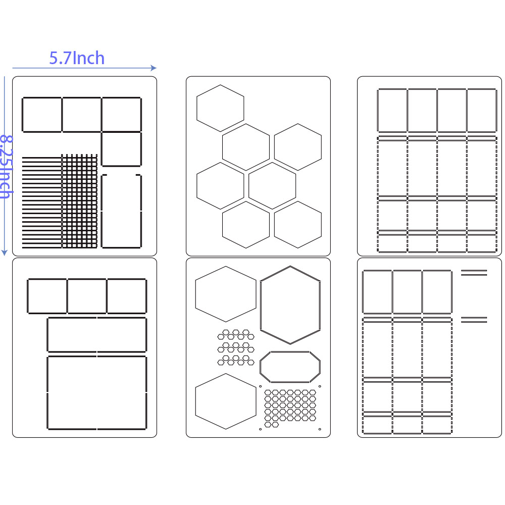 Stencil per diario in plastica - Notebook Dotted A5 recensione e prezzo