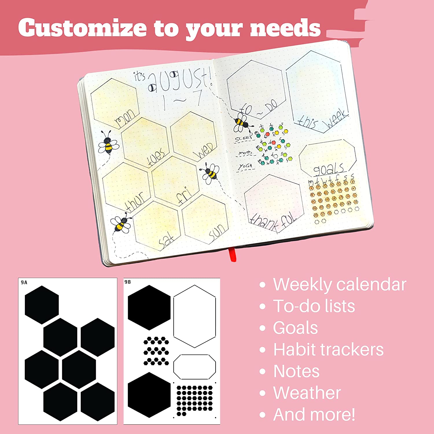 Stencil per diario in plastica - Notebook Dotted A5 recensione e prezzo