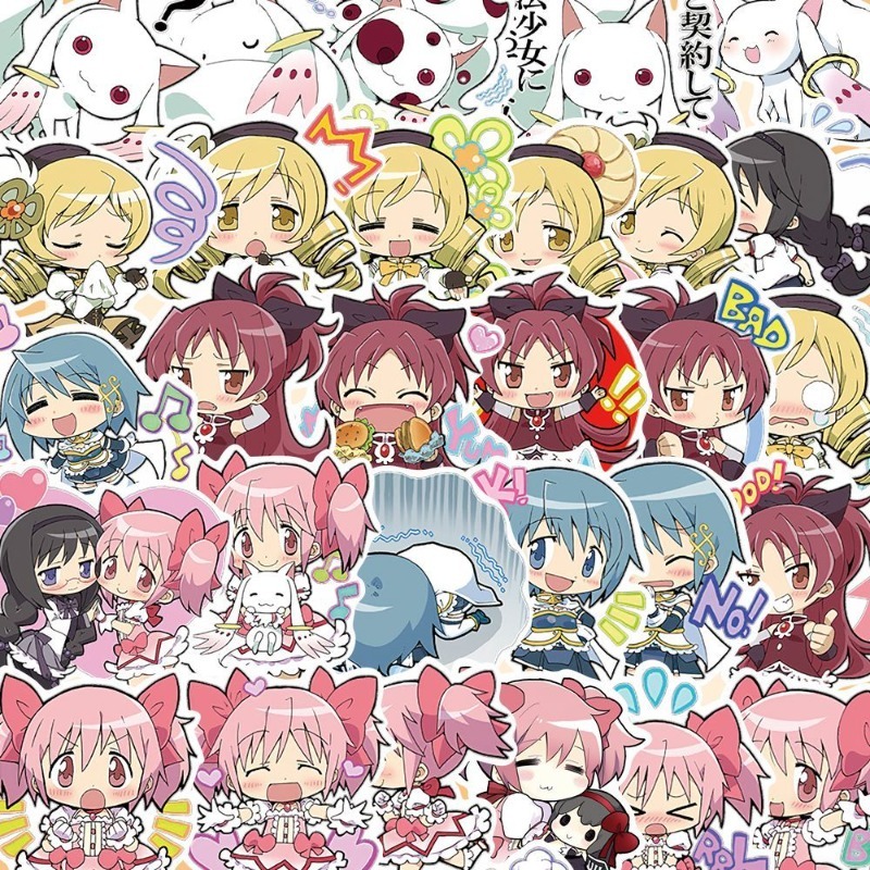 48 Adesivi Cartoon Puella Magi - Memo Pad Sticky recensione e prezzo