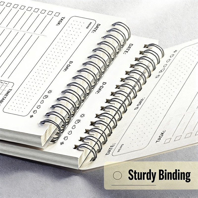 2 Pezzi Agenda Planner a Spira - Office Stationery Supply List recensione e prezzo