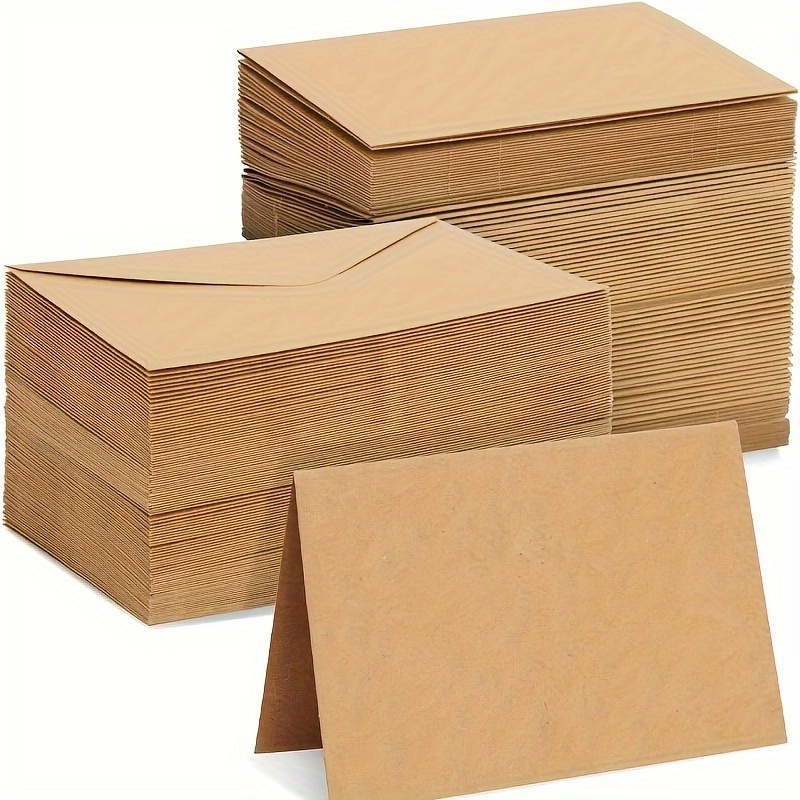 50/100 pz Buste di Carta Kraft - Letter Envelope Kraft recensione e prezzo