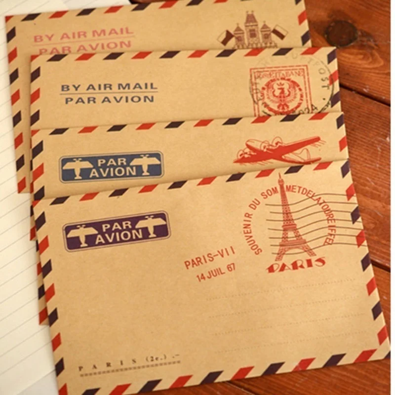 10 pz 9.7*7.5 cm Retro Popolar - Letter Envelope Kraft recensione e prezzo
