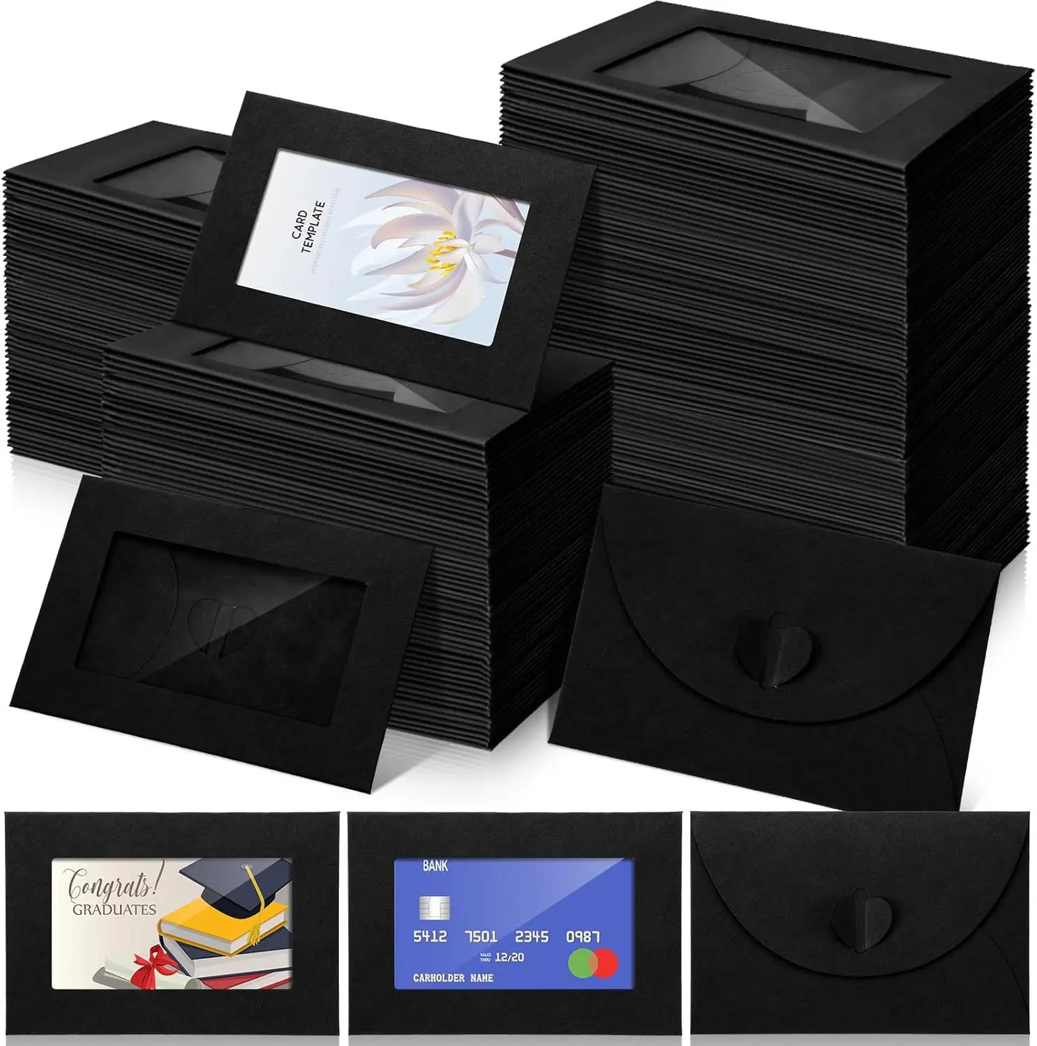 50 pz/lotto 10.5X7 cm Busta Ca - Letter Envelope Kraft recensione e prezzo