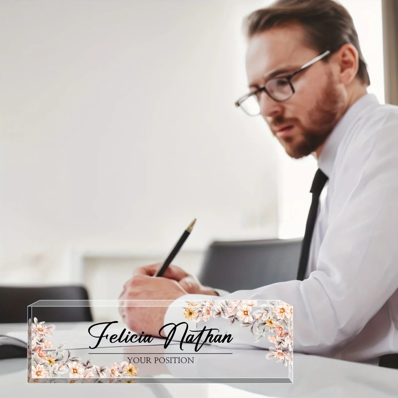 [2D Piatto] Targhetta da Scriv - Desk Name Plate recensione e prezzo