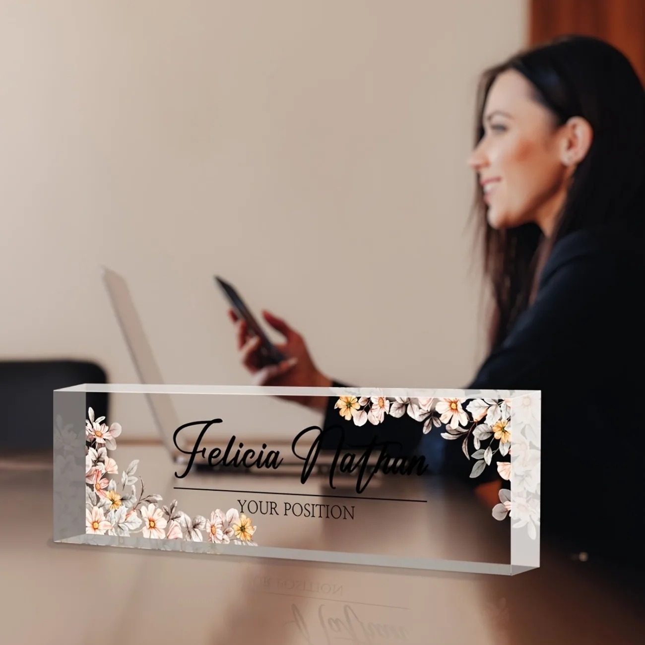 [2D Piatto] Targhetta da Scriv - Desk Name Plate recensione e prezzo