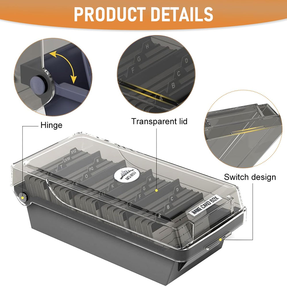 Scatola porta biglietti da vis - Index Tab Divider recensione e prezzo