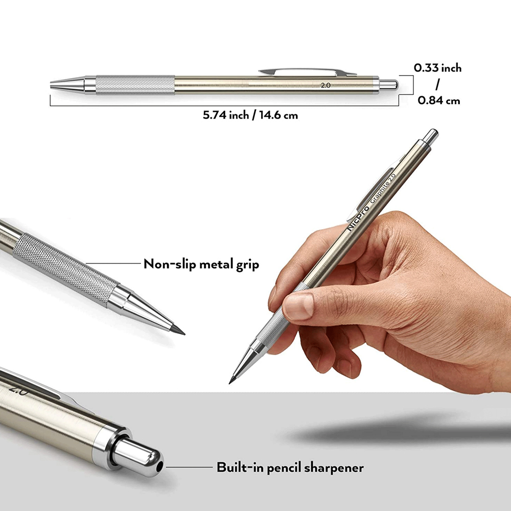 Matite Meccaniche 2B da 2.0mm, - Ideal Stationery & Office Supply recensione e prezzo