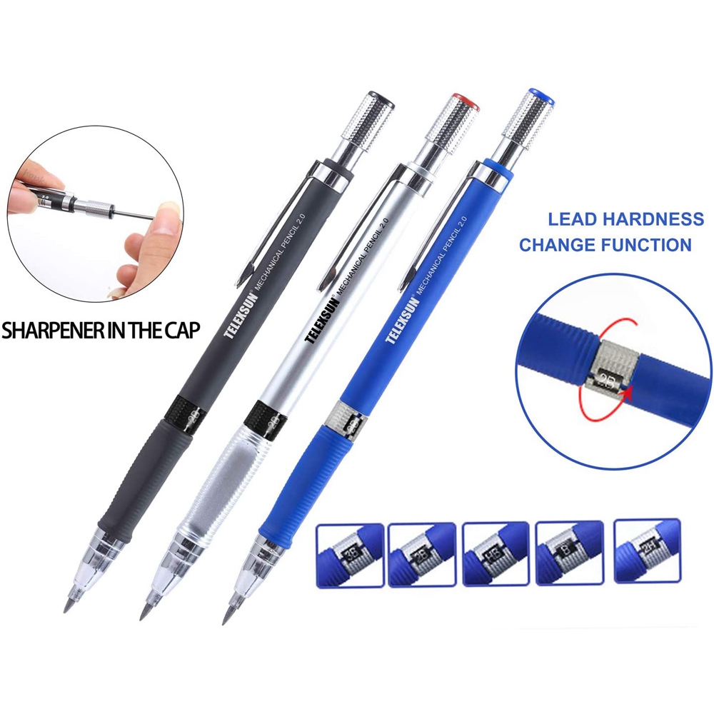 Matite Meccaniche 2B da 2.0mm, - Ideal Stationery & Office Supply recensione e prezzo
