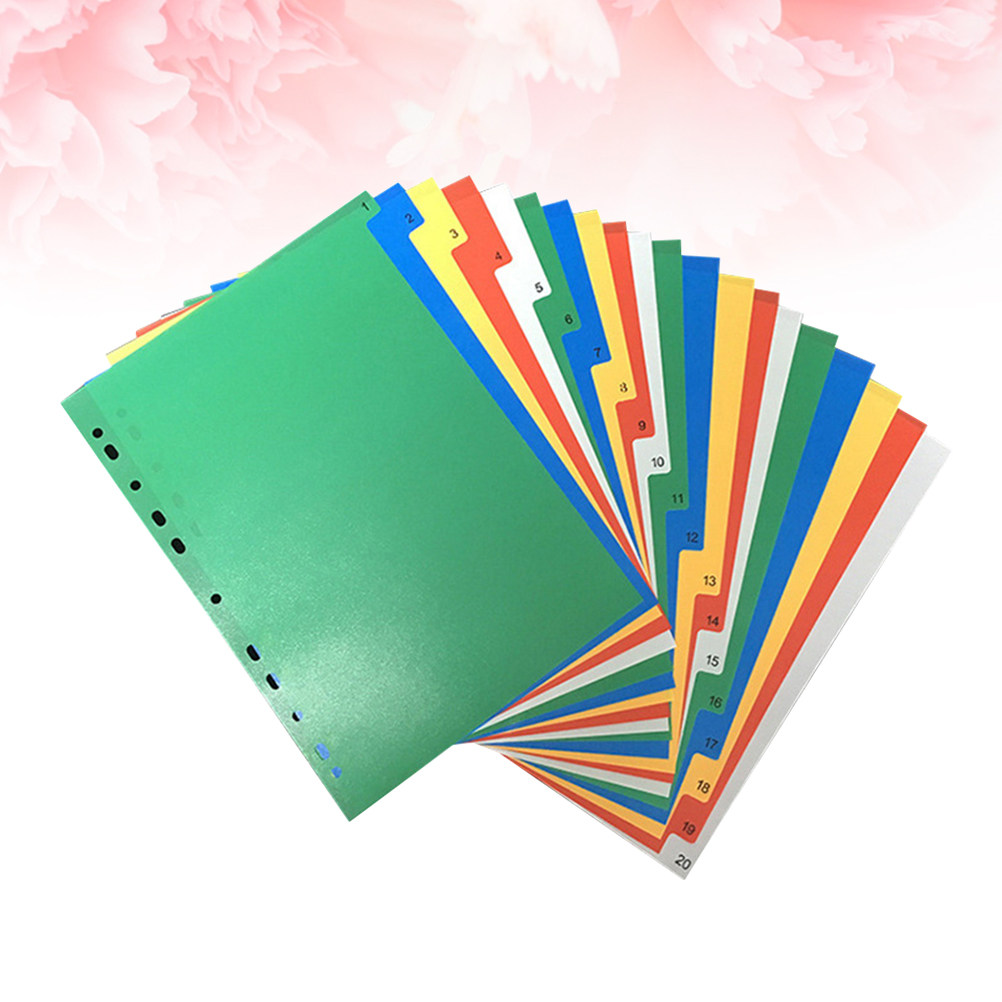 40 divisori per raccoglitori A - Index Tab Divider recensione e prezzo