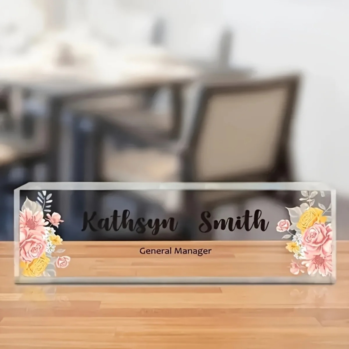1 Pezzo Targhetta da Scrivania - Desk Name Plate recensione e prezzo