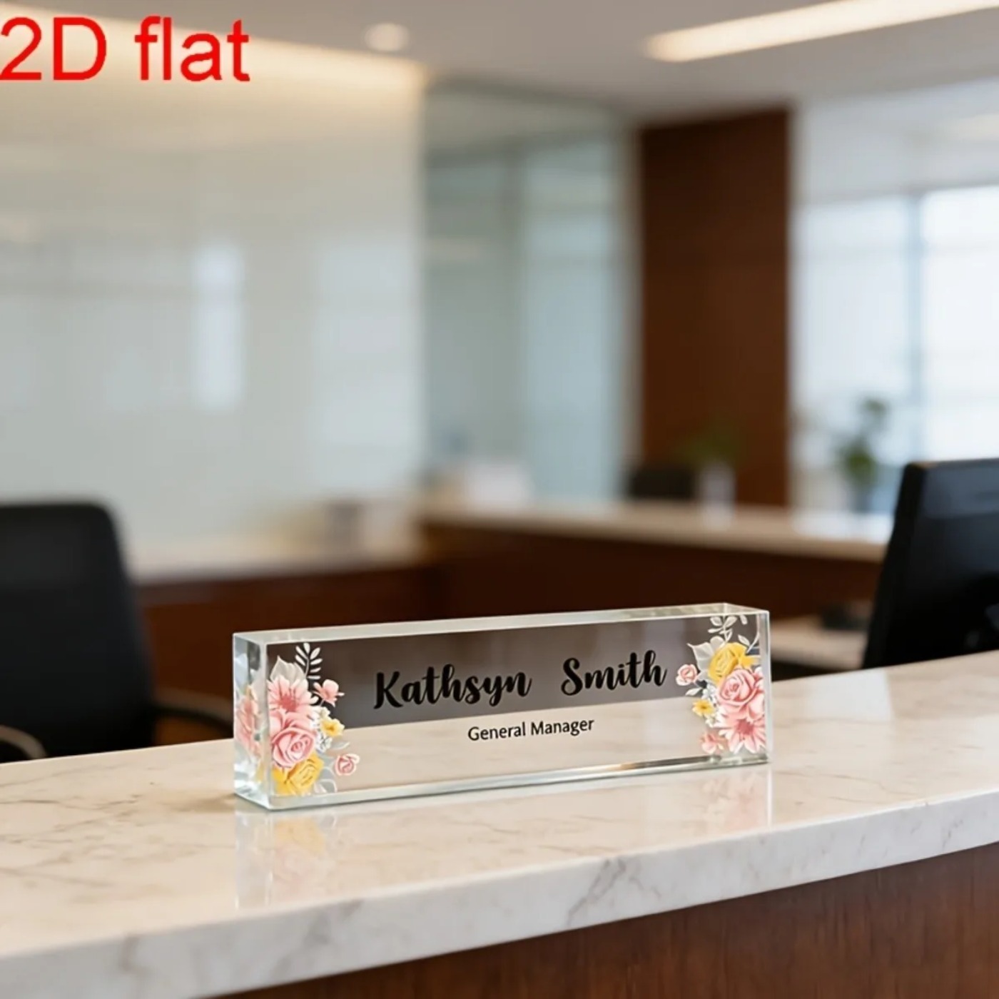 1 Pezzo Targhetta da Scrivania - Desk Name Plate recensione e prezzo