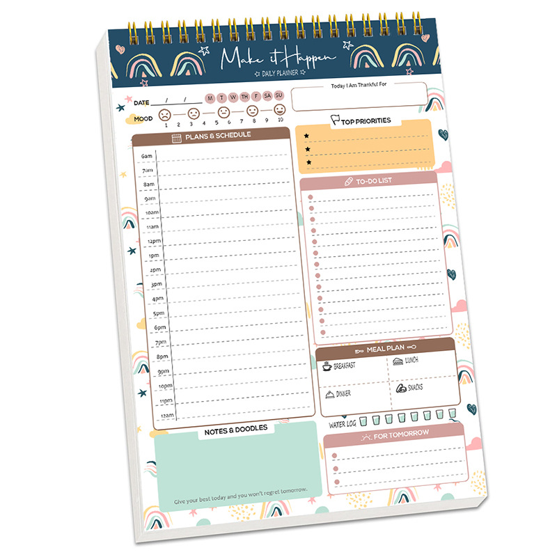 Agenda Planner a Spirale A5, Q - Office Stationery Supply List recensione e prezzo