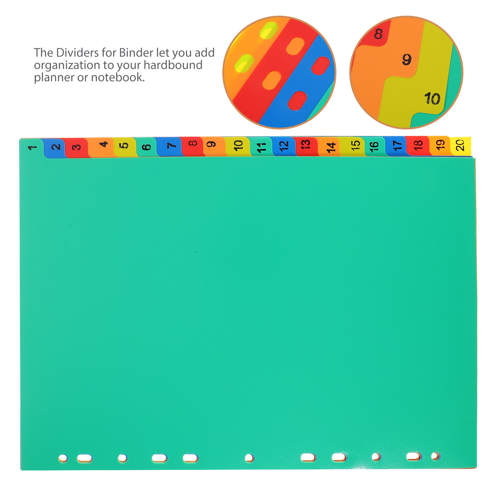 20 Pezzi Divisori Colorati Est - Index Tab Divider recensione e prezzo
