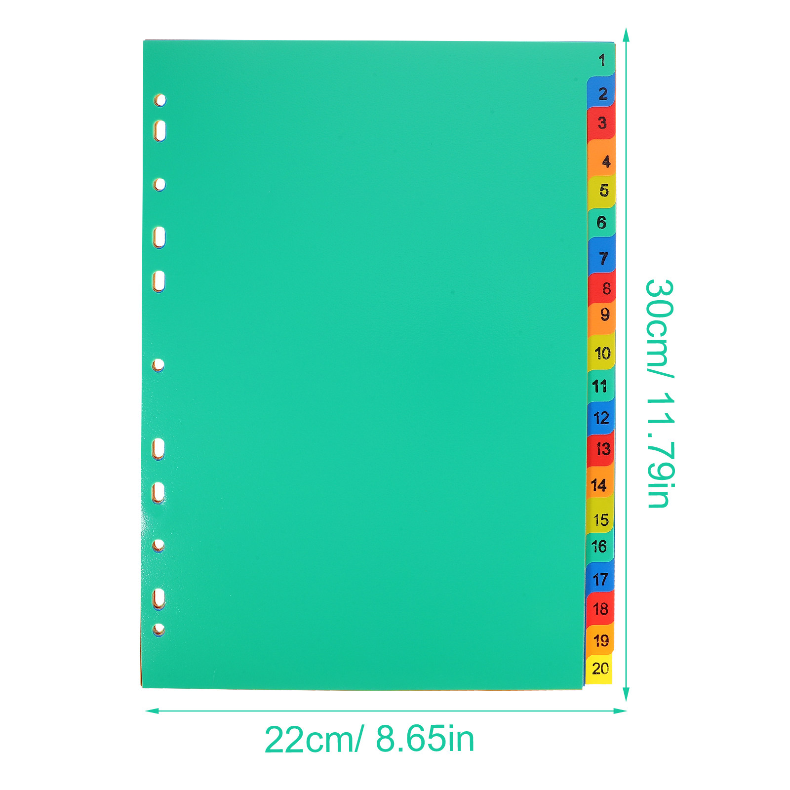 20 Pezzi Divisori Colorati Est - Index Tab Divider recensione e prezzo