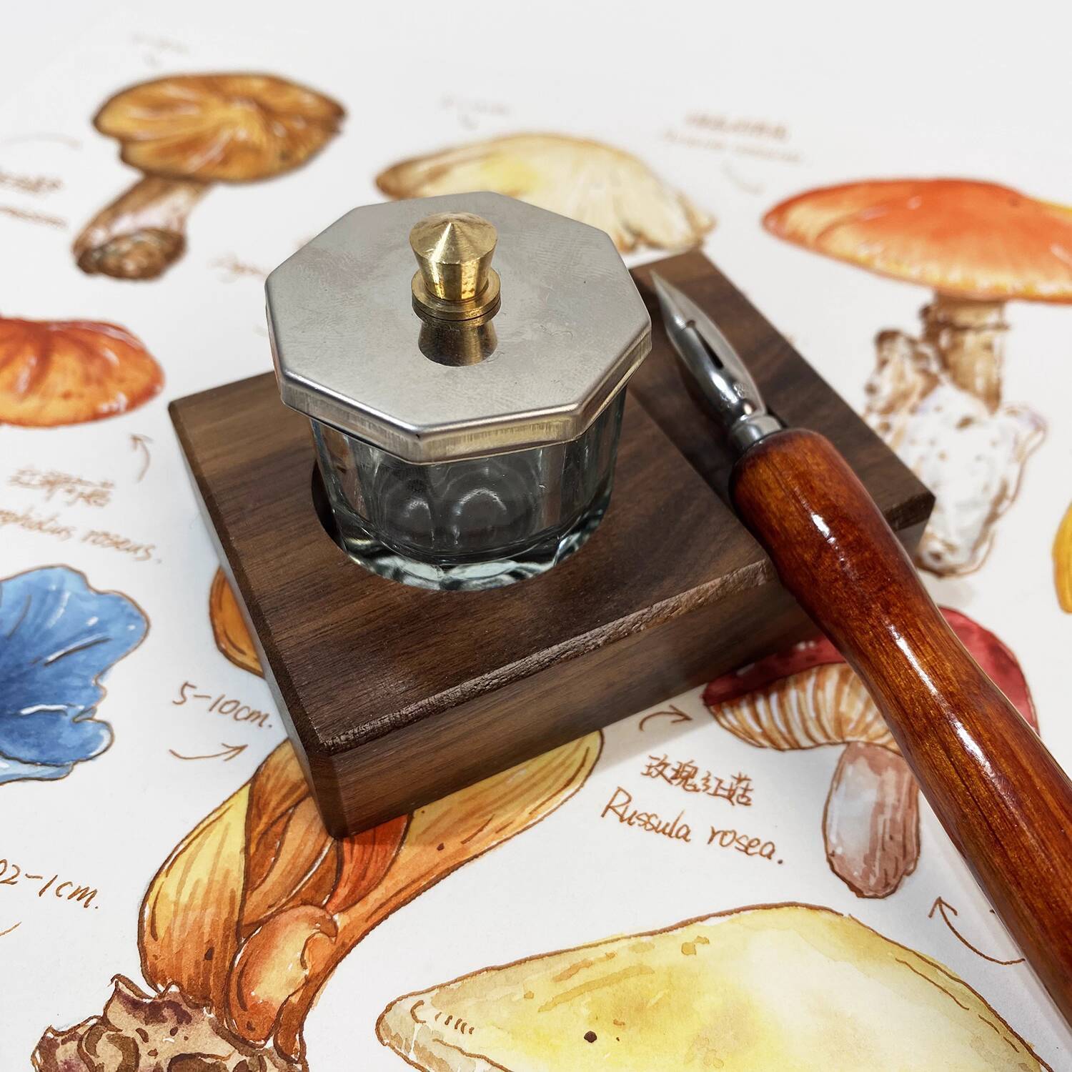 Base per inchiostro Poggia pen - Calligraphy Ink Bottle recensione e prezzo