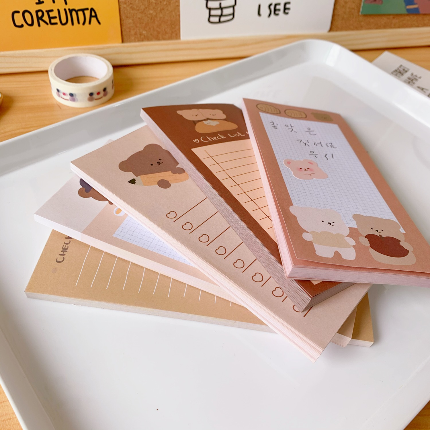 Kawaii Cute Korean Cookie Bear - Office Stationery Supply List recensione e prezzo