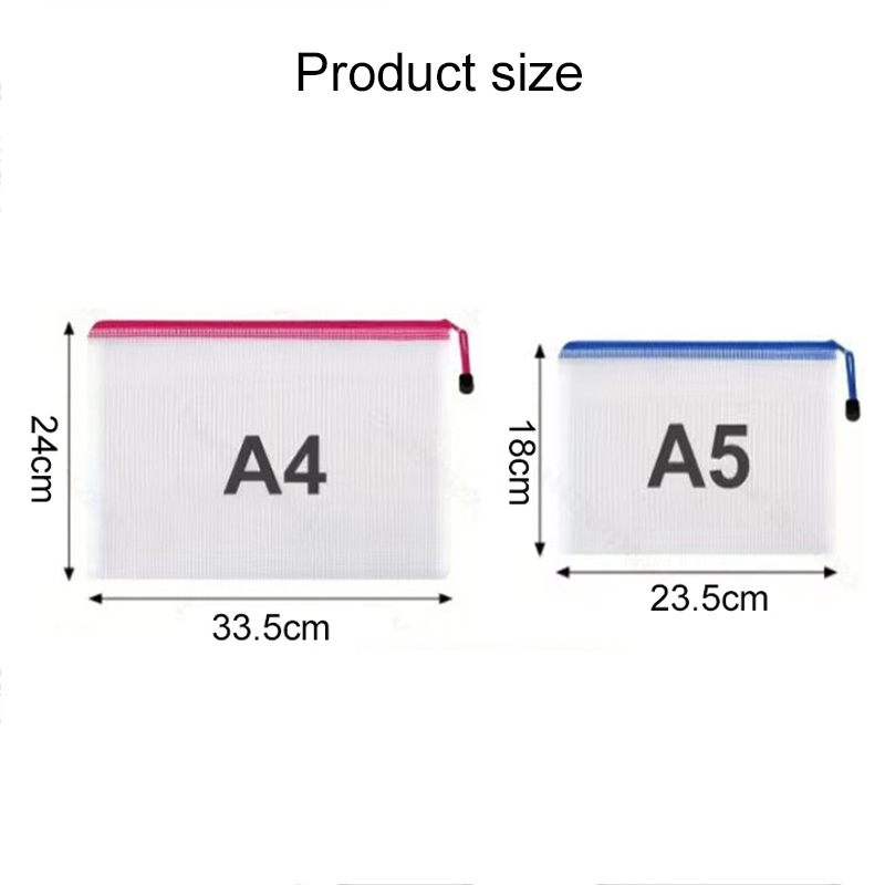 5/20 pezzi A4/A5 Buste a rete  - Portfolio Folder Zip recensione e prezzo