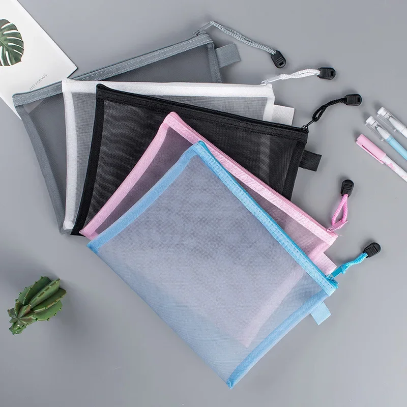 1 pz A4/A5/A6 custodia in rete - Portfolio Folder Zip recensione e prezzo