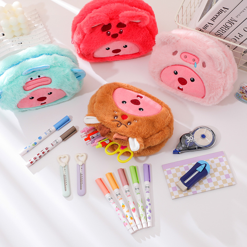 Astuccio portapenne in peluche - Pencil Case Large recensione e prezzo