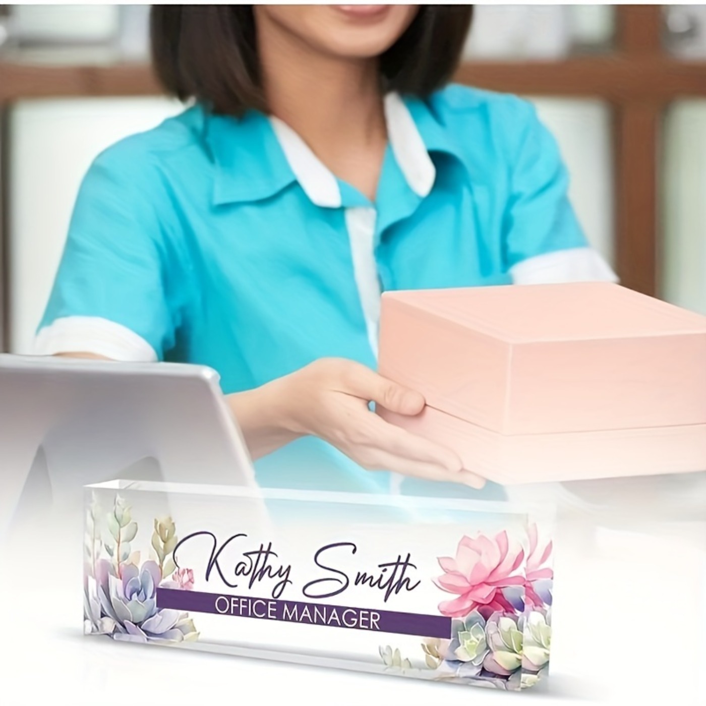 Targa da scrivania personalizz - Desk Name Plate recensione e prezzo
