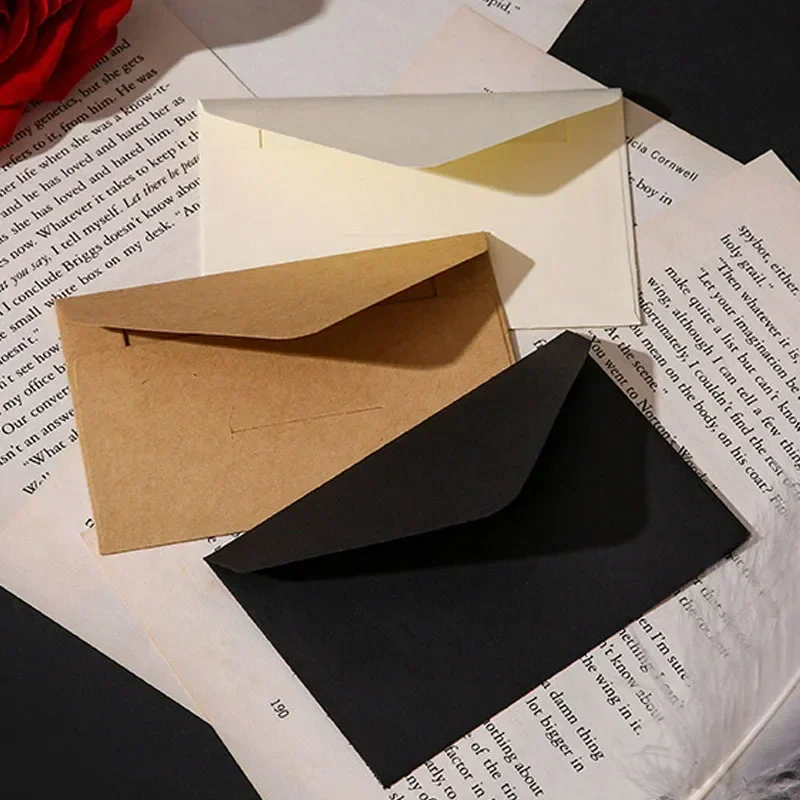 20/40/80PCS Classico Bianco Ne - Letter Envelope Kraft recensione e prezzo