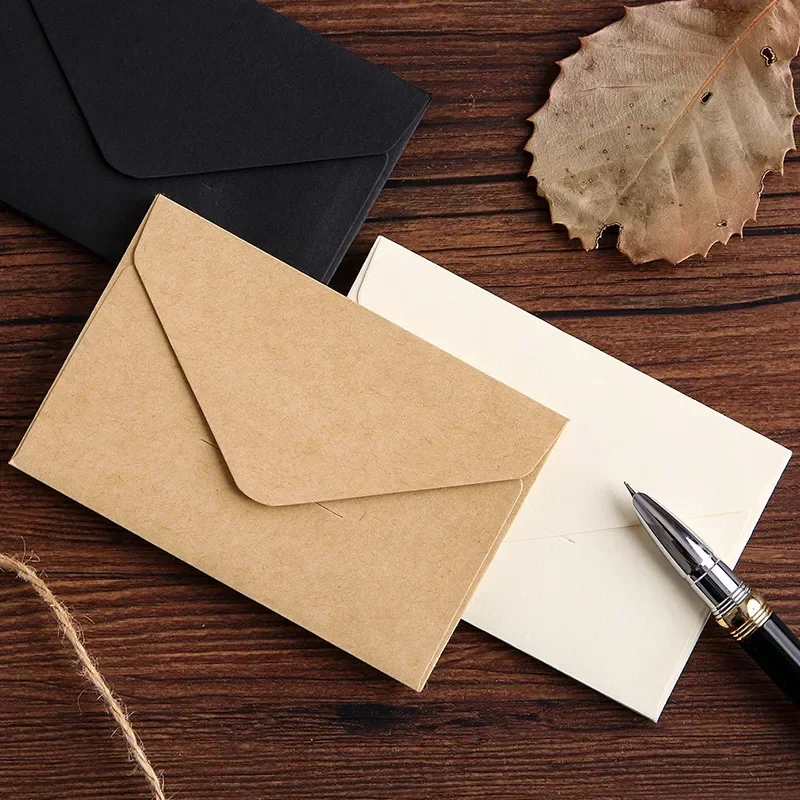 20/40/80PCS Classico Bianco Ne - Letter Envelope Kraft recensione e prezzo
