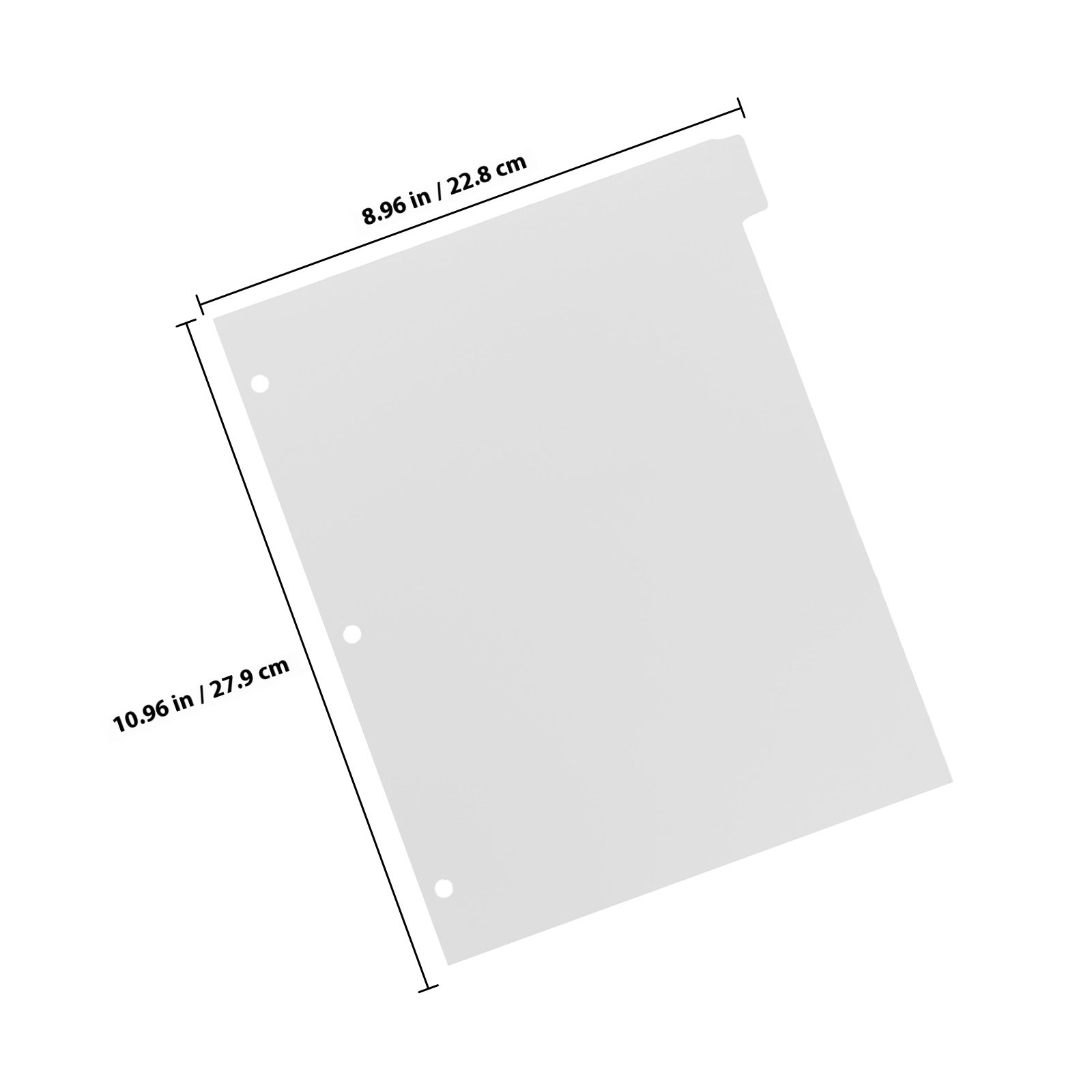 8 divisori per raccoglitori in - Index Tab Divider recensione e prezzo