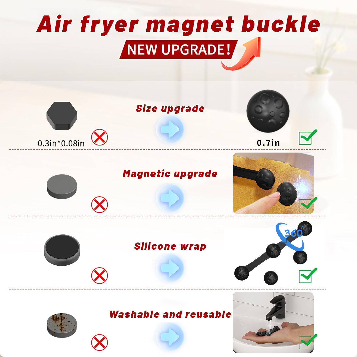 1/2 set clip magnetiche per fr - Paperclip Magnetic Set recensione e prezzo